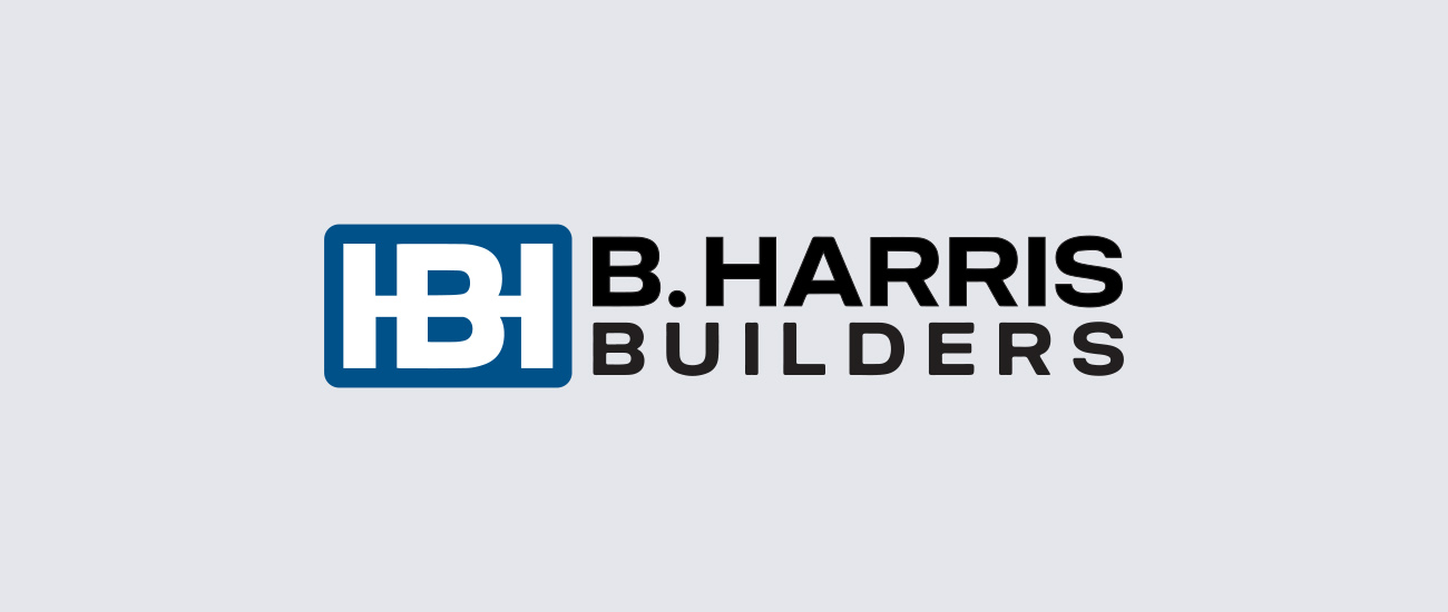 Logo Designed for B. Harris Builders on Nantucket Designed by Malcolm Designs