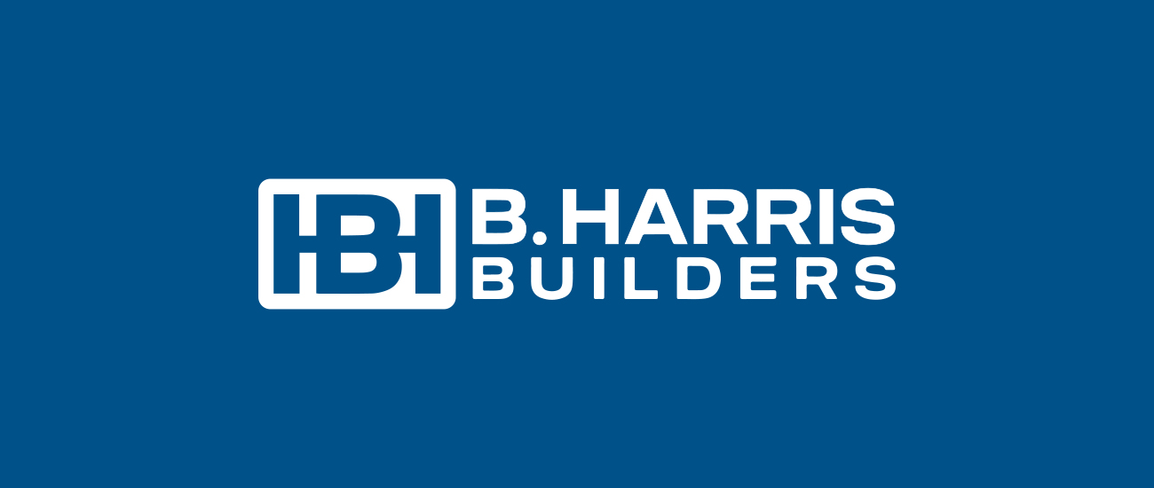 Logo Designed for B. Harris Builders on Nantucket Designed by Malcolm Designs