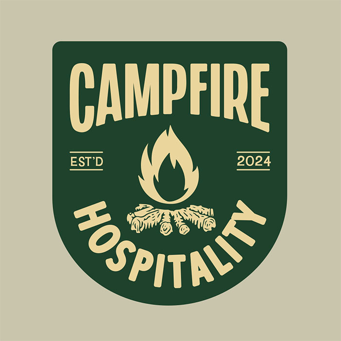 Campfire Hospitality Restaurant Group, Burlington, VT - Logo Design