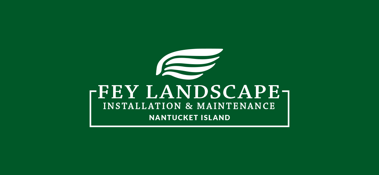 Logos and Branding for Fey Landscaping on Nantucket Designed by Malcolm Designs