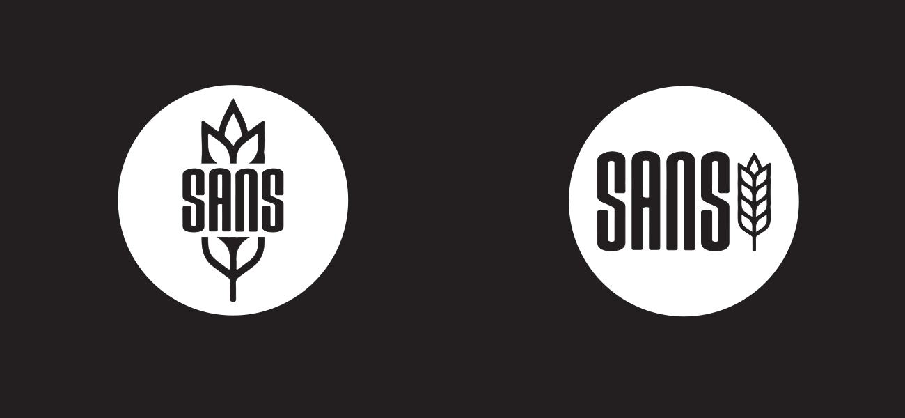 Social Media Badges Designed for Sans Bakery on Cape Cod by Malcolm Designs