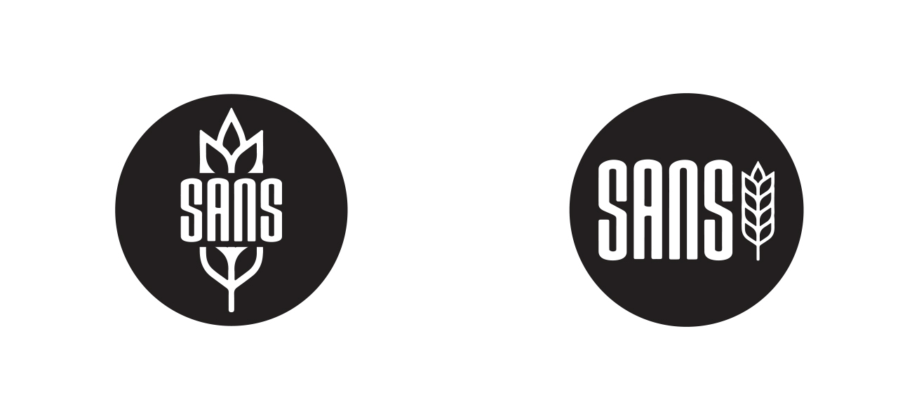 Social Media Badges Designed for Sans Bakery on Cape Cod by Malcolm Designs
