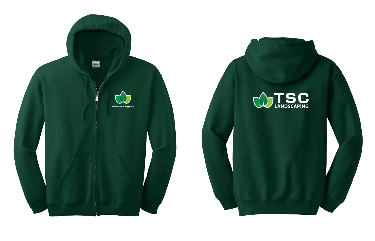 TSC Landscaping on Nantucket Branded Hoodies Designed by Malcolm Designs