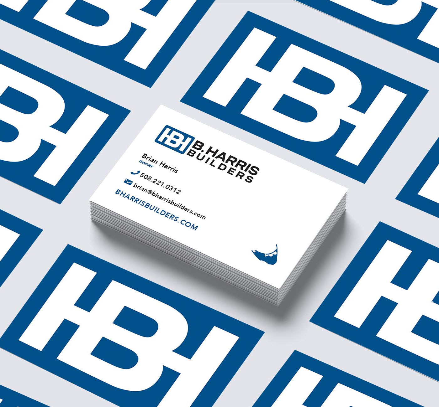 Nantucket Business Card Design by Malcolm Designs