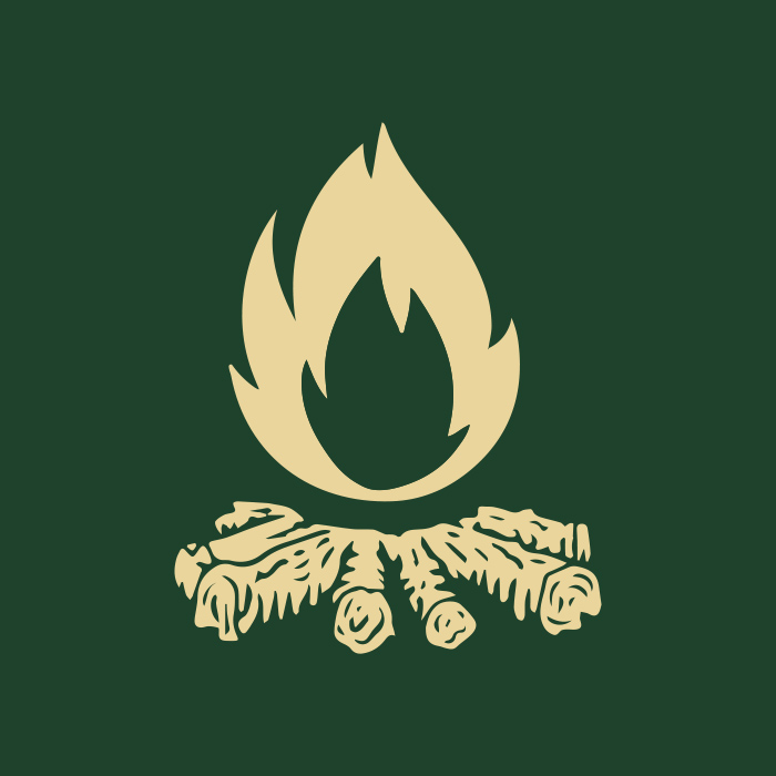 Campfire Hospitality Logo Design