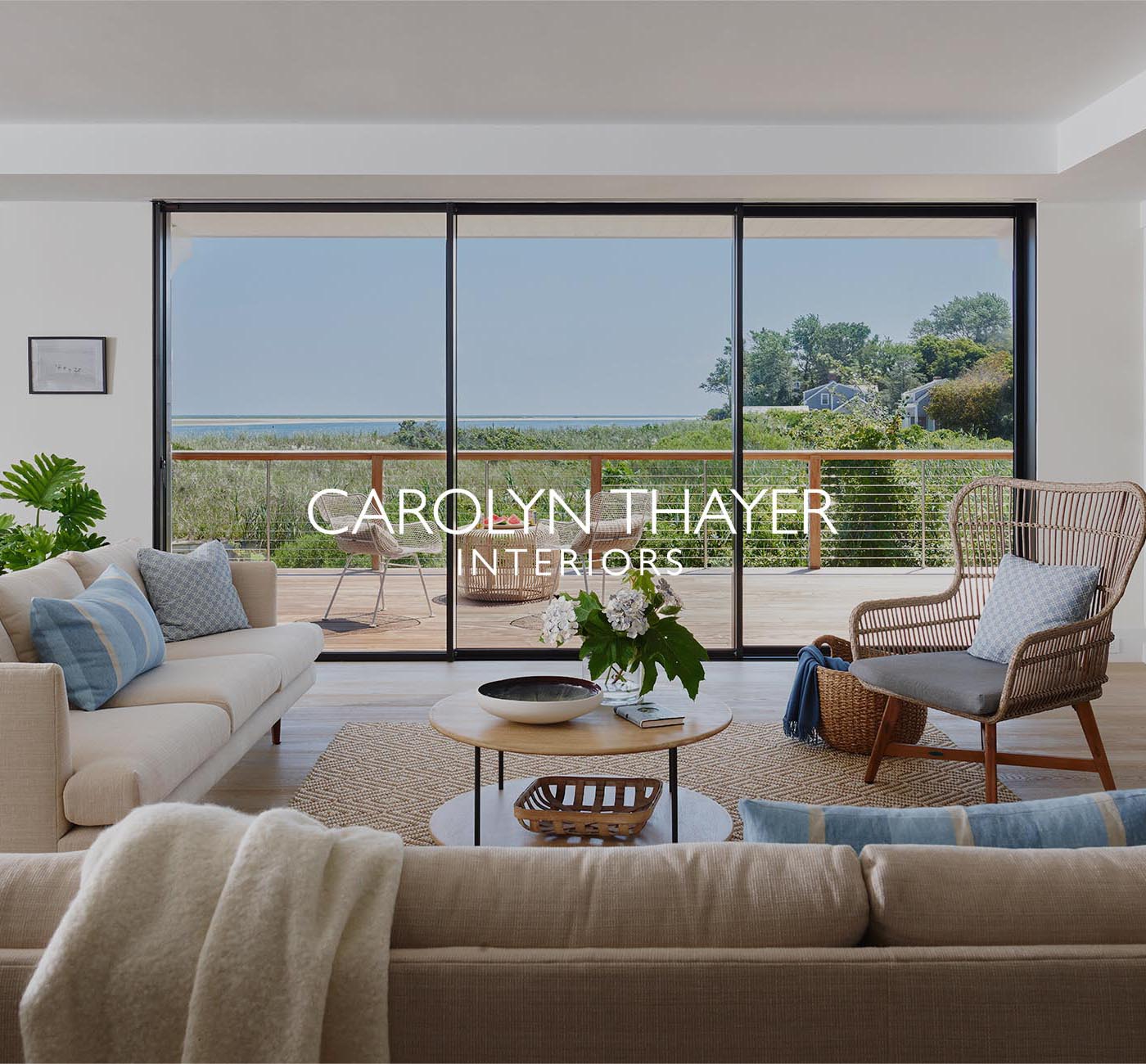 Nantucket Website Design for Carolyn Thayer Interiors