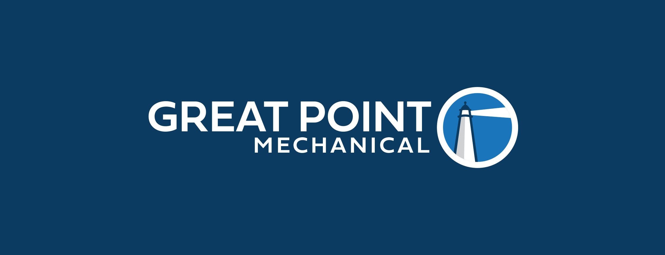 Great Point Mechanical Nantucket Logo Design and Branding by Malcolm Designs
