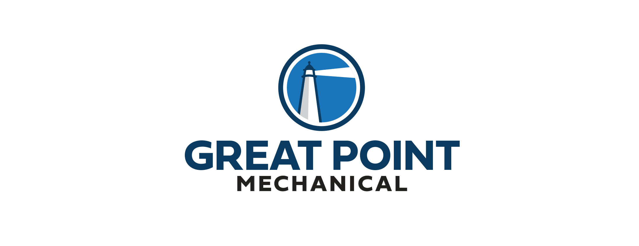 Great Point Mechanical Nantucket Logo Design and Branding by Malcolm Designs