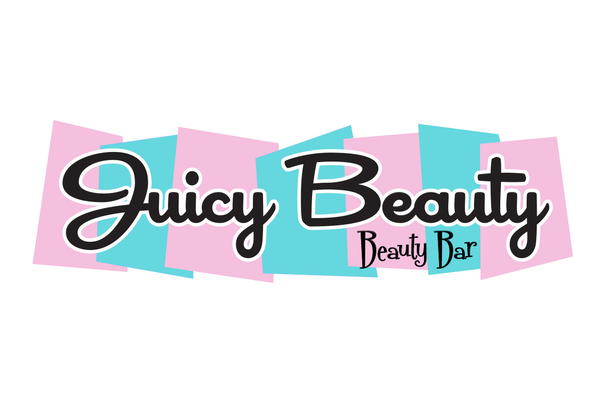 Juicy Beauty, a beauty bar logo design by Malcolm Designs