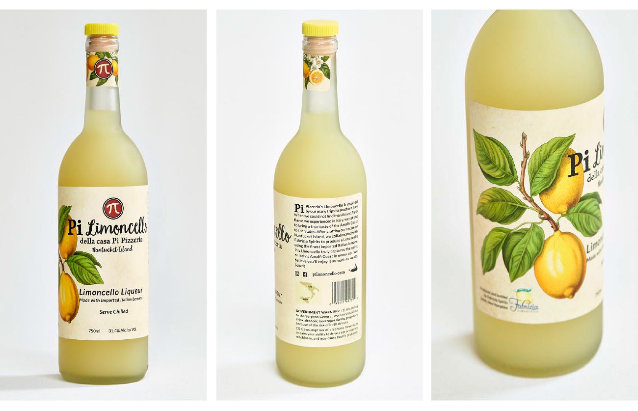 Packaging_Design_Pi_Limoncello_Malcolm_Designs Packaging Design - Pi Limoncello by Malcolm Designs on Nantucket