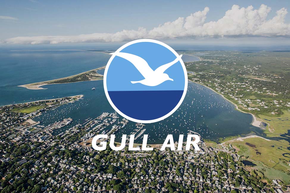 Gull Air / Nantucket, MA - Brand Design, Logo Design, Business Card Design and Graphic design