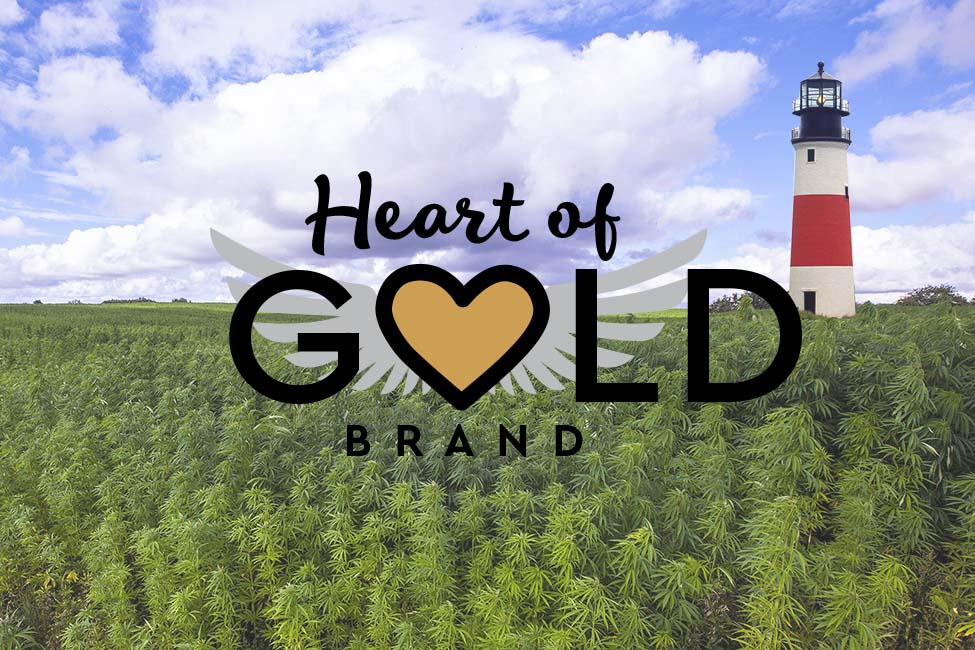 Heart Of Gold Brand / Nantucket, MA - Logo Design, Business Card Design and Branded Merch