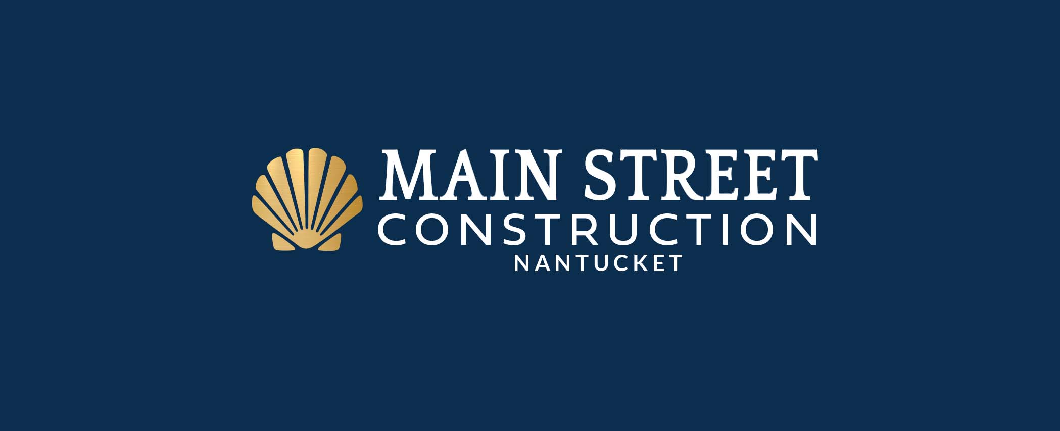 Nantucket logo design and Branding for Nantucket builders Main Street Construction